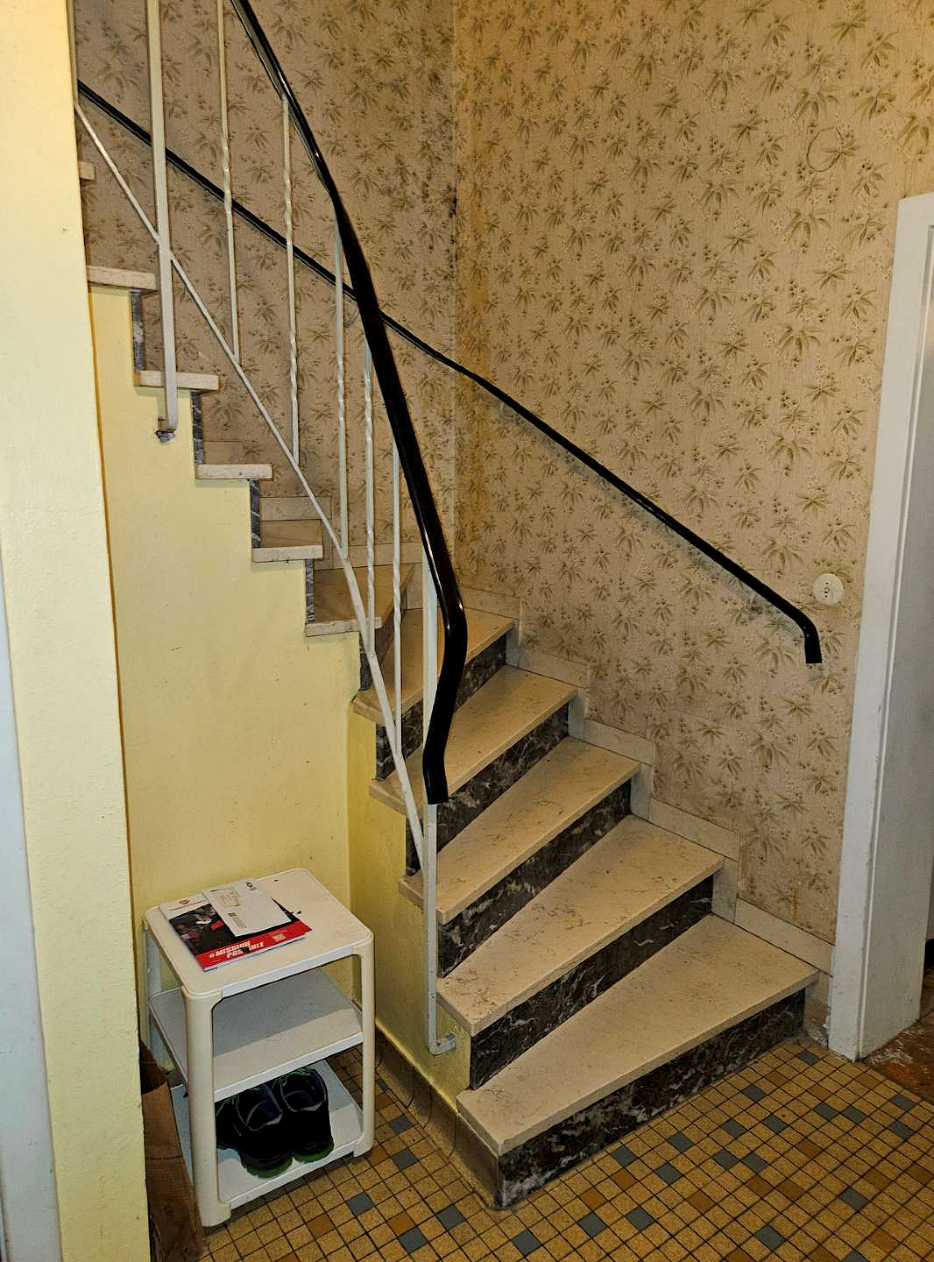Treppe vom EG zum OG