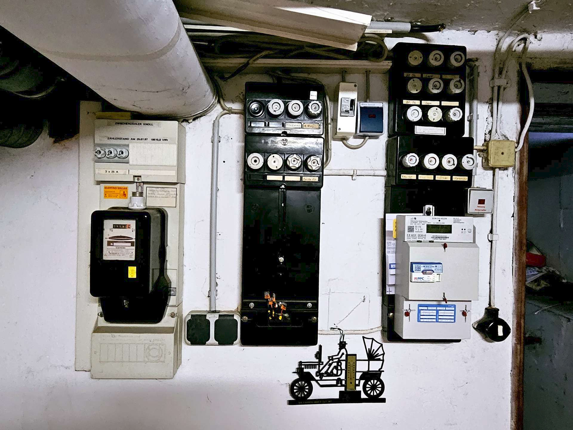 Elektroinstallation Keller