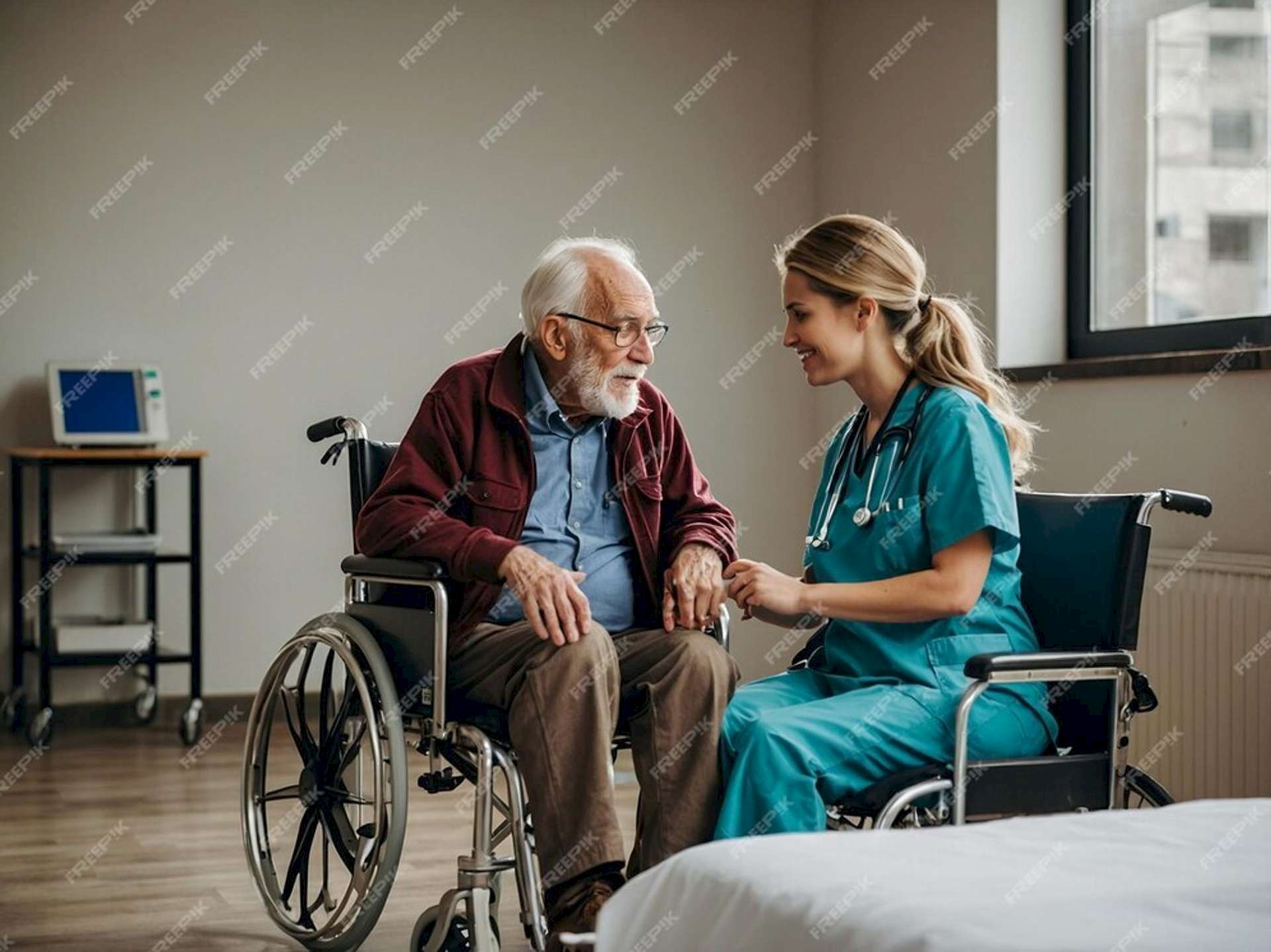 ein-mann-im-rollstuhl-spricht-mit-einer-krankenschwester_1230717-334283